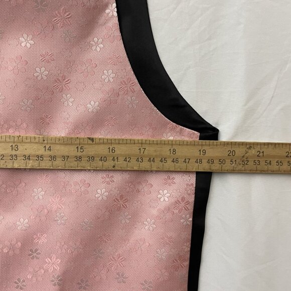 Barry Wang Men’s Victorian floral Vest – Pink & Black – Size S – NWT - Picture 7 of 12